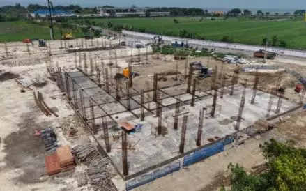 Kementerian Pekerjaan Umum (PU) terus mempercepat pembangunan permanen Sekolah Rakyat (SR) Provinsi Jawa Timur 1. (Foto: Dok. PU)