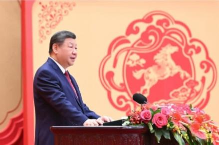 Sambut Tahun Kuda, Xi Jinping Bagikan Ucapan Imlek. (Foto: Xinhua)