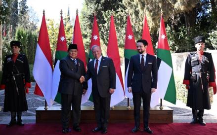 Indonesia Komitmen Perjuangkan Solusi Dua Negara, Presiden Prabowo Dipuji Raja Abdullah II