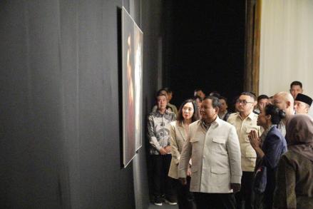 Prabowo Kunjungi Museum Nasional Sebelum Buka Puasa, Pelajari Artefak dan Warisan Budaya. (Foto: Instagram Prabowo Subianto)