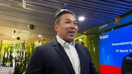 Bos BTN Sebut Tambahan Likuiditas Rp100 Triliun Bikin Bank Tak Berebut Dana Masyarakat. (Foto: Anggie Ariesta/iNews Media Group)