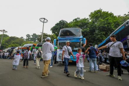 BRI (BBRI) Siapkan 175 Bus Gratis bagi Pemudik Lebaran 2026 (FOTO:Dok BRI)