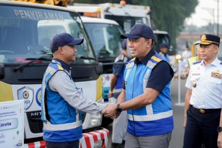 Jasa Marga Siapkan 209 Pompa Air Antisipasi Cuaca Ekstrem di Mudik dan Balik Lebaran 2026. (Foto: Dok. Jasa Marga)