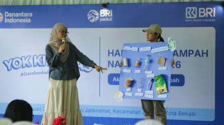 BRI berkomitmen terhadap kelestarian lingkungan melalui inisiatif Tanggung Jawab Sosial dan Lingkungan (TJSL) bernama BRI Peduli: Yok Kita Gas. (foto: BBRI)