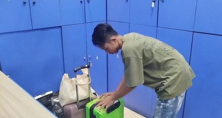 Jasa Penitipan Barang Naik 50 Persen di Stasiun Pasar Senen (FOTO:Dok Ist)