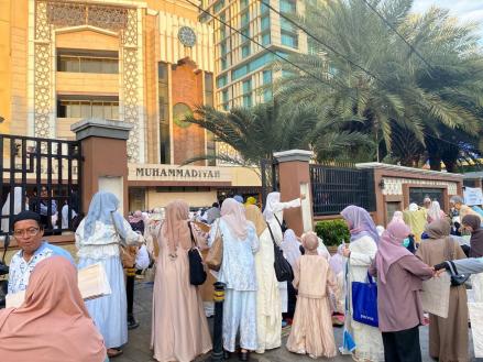 Gelar Salat Idulfitri, PP Muhammadiyah Dipadati Jamaah (FOTO:Dok Ist)