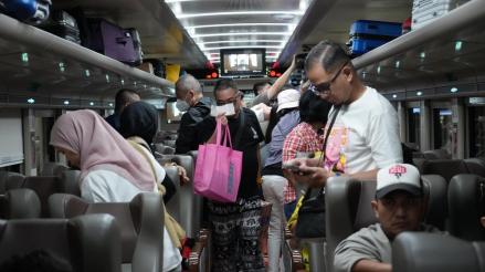 Libur Lebaran 2026 Usai, Penjualan Tiket Kereta Masih Meningkat, Okupansi Tinggi. (Foto: MNC Media)