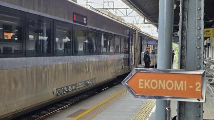 Tiket Kereta Arus Balik Lebaran Masih Tersedia, Kelas Eksekutif Diskon 20 Persen. (Foto Yuwantoro/IMG)