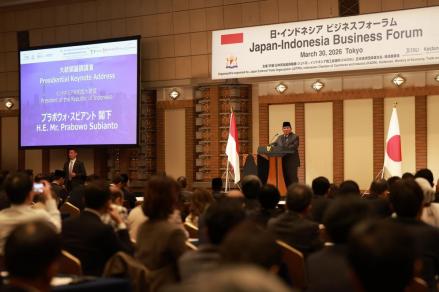 Bertemu Investor Jepang, Prabowo Sebut RI Punya Danantara dan Tak Pernah Gagal Bayar Utang. (Foto: BPMI Setpres)