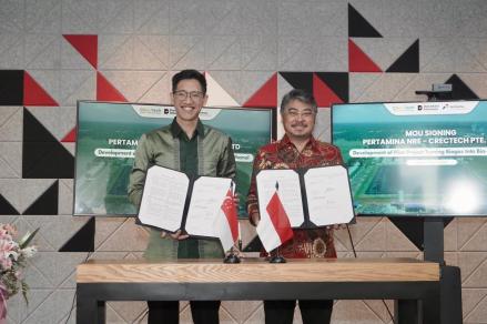 Pertamina Gaet CRecTech Singapura Garap Bisnis Biometanol di KEK Sei Mangkei