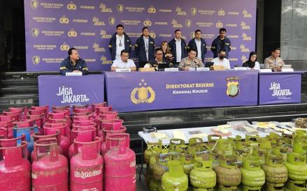 Polisi Bongkar Suntik LPG Subsidi ke Tabung Non-Subsidi, Pelaku Raup Omzet Rp2,7 Miliar (Yuwantoro/IMG)