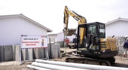 Hunian Layak dari Prabowo Jadi Harapan Warga Bantaran Rel, Rezeki bagi Pekerja Proyek (FOTO:Dok BPMI Setpres)