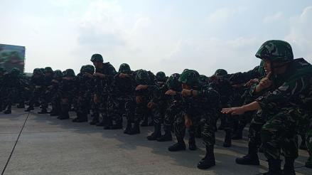Ribuan ASN Calon Komponen Cadang dari 55 Instansi Mulai Jalani Pelatihan Dasar Militer. (Foto: MNC Media)