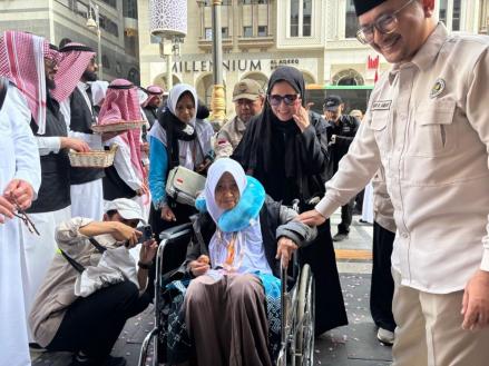 5.997 Jamaah Haji RI yang Tiba di Madinah Didominasi Lansia, Kondisi Kesehatan Jadi Perhatian. (Foto: Dok. Kemenhaj)