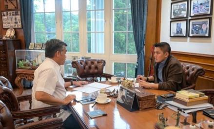 Seskab Bersama Menaker Bahas Penambahan Kuota Magang Nasional (FOTO: Dok Ist)