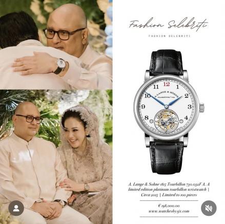 Intip Koleksi Jam Mewah Maia Estianty dan Irwan Mussry, Paling Mahal Rp3,9 Miliar (FOTO:Dok Instagram fashion_selebriti)