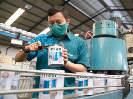 Penjualan Cat Naik 16,8 Persen, Avian (AVIA) Catat Laba Rp503 Miliar di Kuartal I-2026 (Foto: dok Avian)