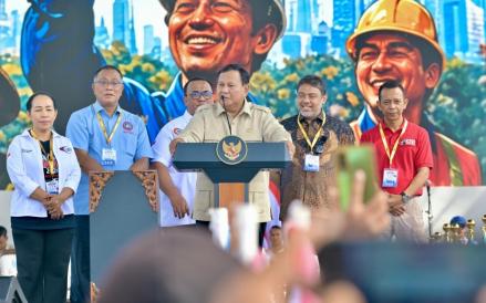 Deretan Kebijakan Perlindungan Pekerja yang Diumumkan Prabowo saat May Day 2026