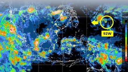 Bibit Siklon Tropis 92W Terdeteksi di Utara Papua, Waspadai Dampaknya. (Foto Istimewa)