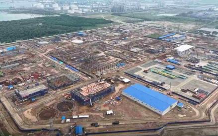 PT Chandra Asri Pacific Tbk (TPIA) mengumumkan, progres pembangunan pabrik Chlor Alkali dan Ethylene Dichloride (CA-EDC) telah mencapai 66 persen. (Foto: Ist)