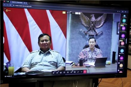 AHY Lapor Prabowo soal Penyelamatan Pantura Jawa-Jaringan Kereta Api Nasional. (Foto Istimewa)