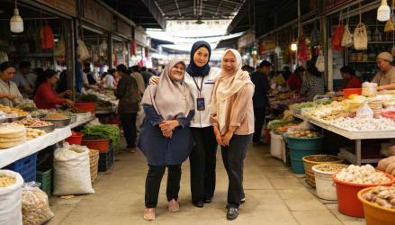 PNM Mekaar Bantu Perempuan Ultra Mikro Tumbuh dan Terbebas dari Jerat Rentenir. (Foto: Doc PNM)