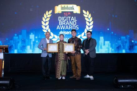 Penguatan Digital Branding bank bjb Raih Prestasi di Infobank–Isentia Digital Brand Appreciation. (Foto Istimewa)