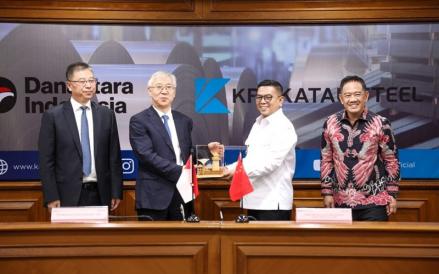 PT Krakatau Steel (Persero) Tbk (KRAS) membidik raksasa baja China, Hebei International Trade Group untuk berinvestasi di Banten. (Foto: Dok. Pemprov Banten)