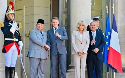 Macron Puji Prabowo dalam Mendukung Perdamaian Timur Tengah dan Palestina