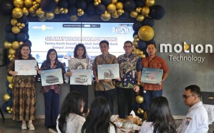 PT Bank MNC Internasional Tbk (BABP) kembali menggelar pengundian program Tabungan Dahsyat Berhadiah periode kedua. (Foto: iNews Media/Tangguh Yudha)