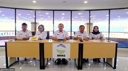 Gempa M 7,7 Filipina Picu Tsunami di Indonesia, BMKG: Tidak Masuk Zona Megathrust. (Foto Tangkapan Layar)