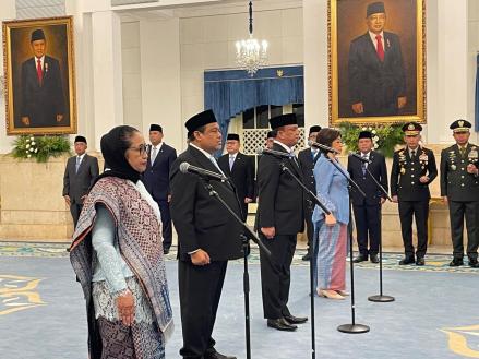 Prabowo Lantik Said Iqbal Jadi Penasihat Khusus Presiden Bidang Ketenagakerjaan.  Foto: iNews Media Group.