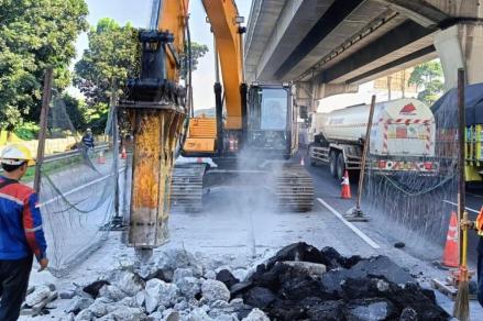 Jasa Marga Imbau Pengendara Hati-Hati, Ada Perbaikan Jalan di Tol Japek hingga 12 Juni (FOTO:Dok Ist)