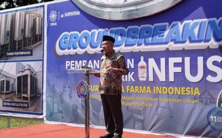 Muhammadiyah Mulai Bangun Pabrik Infus Senilai Rp800 Miliar di Malang
