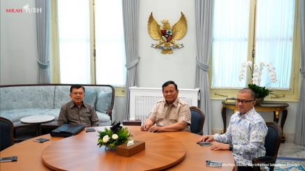Prabowo dan JK Bertemu di Istana, Bahas Konflik Thailand hingga Pakistan. (Foto: Youtube Setpres)