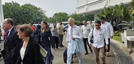 Prabowo Bertemu Profesor Imperial College London di Istana, Perdalam Kemitraan Inggris-Indonesia (FOTO:Dok BPMI Setpres)