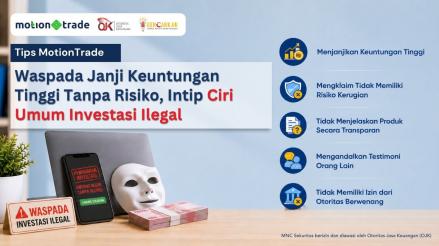 Tips MotionTrade: Waspada Janji Untung Besar Tanpa Risiko, Intip Ciri Investasi Ilegal. (Foto: iNews Media Group)