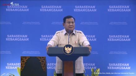 Prabowo Tekankan Indonesia Bisa Bangkit Jika Para Elite Bersatu dan Bekerja Sama. (Foto: iNews Media Group)