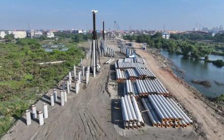 PT Wijaya Karya Beton Tbk ikut (WTON) ambil bagian dalam proyek pembangunan Terminal Kalibaru atau New Priok Container Terminal One (NPCT 1). (Foto: Ist)