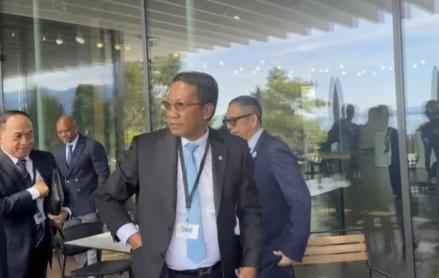 Menkum Supratman Dorong Tata Kelola Royalti untuk Musik dan Jurnalistik di Forum Dialog 194 Negara (FOTO:iNews Media Group)
