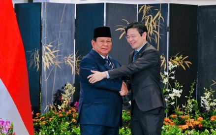 Korlantas Polri mengumumkan, sejumlah ruas jalan di Jakarta ditutup menyusul kunjungan PM Singapura, Lawrence Wong ke Indonesia. (Foto: Dok. Kepresidenan)