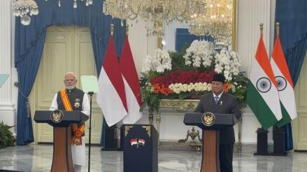 Prabowo dan Modi Sepakat Pekuat Kerja Sama Keamanan dan Penanggulangan Terorisme. (Foto: iNews Media Group)