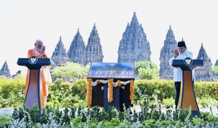 Restorasi Candi Prambanan Perkuat Warisan Indonesia-India Selama Lebih dari 1.200 Tahun (FOTO:Dok BPMI Setpres)