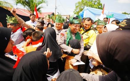 Kapolri Resmikan 80 Jembatan Merah Putih Presisi di Riau, Permudah Fasilitas dan Jalur Ekonomi