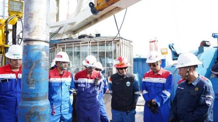 PGEO Tajak Sumur Eksplorasi Pertama PLTP Lumut Balai Unit 3 (Foto: dok PGEO)