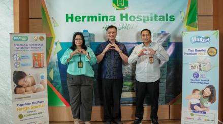 MMIX Sinergi dengan HEAL, Pasok Produk Alkes dan Personal Care untuk RS Hermina. (Foto Istimewa)