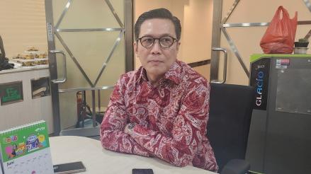 Dirut BEI Tegaskan Anjloknya IHSG Tak Ada Kaitan dengan Pidato Presiden. (Foto Iqbal Dwi/IMG)