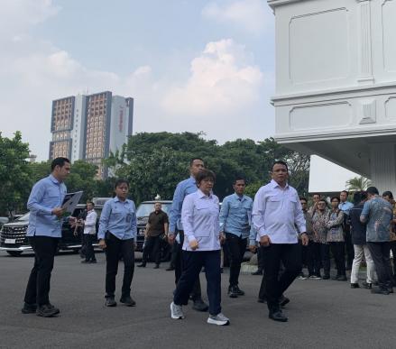 Prabowo Panggil Menteri hingga Kepala Lembaga ke Istana Bahas Kopdes Merah Putih. (Foto: Binti Mufarida/iNews Media Group)