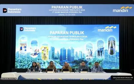 Bos Mandiri (BMRI) Ungkap Faktor Pemicu Pertumbuhan Laba dan Kredit di Kuartal II-2026. (Foto: iNews Media Group)