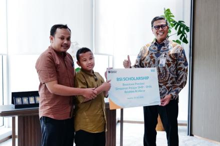 Hari Anak Nasional, BSI (BRIS) Kucurkan Beasiswa Bagi Siswa Peraih Apresiasi NASA (FOTO:Dok BSI)
